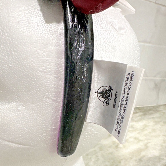 Disney Parks Snow White Evil Queen POISON APPLE Minnie Mouse Ears Headband NEW - Picture 6 of 11
